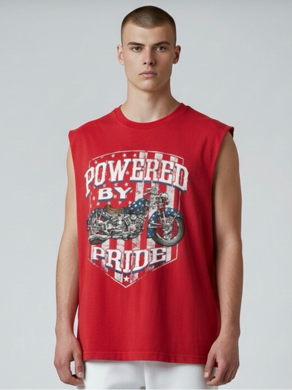 🫶🏻 Powered By Pride Sleeveless Tee 2X
